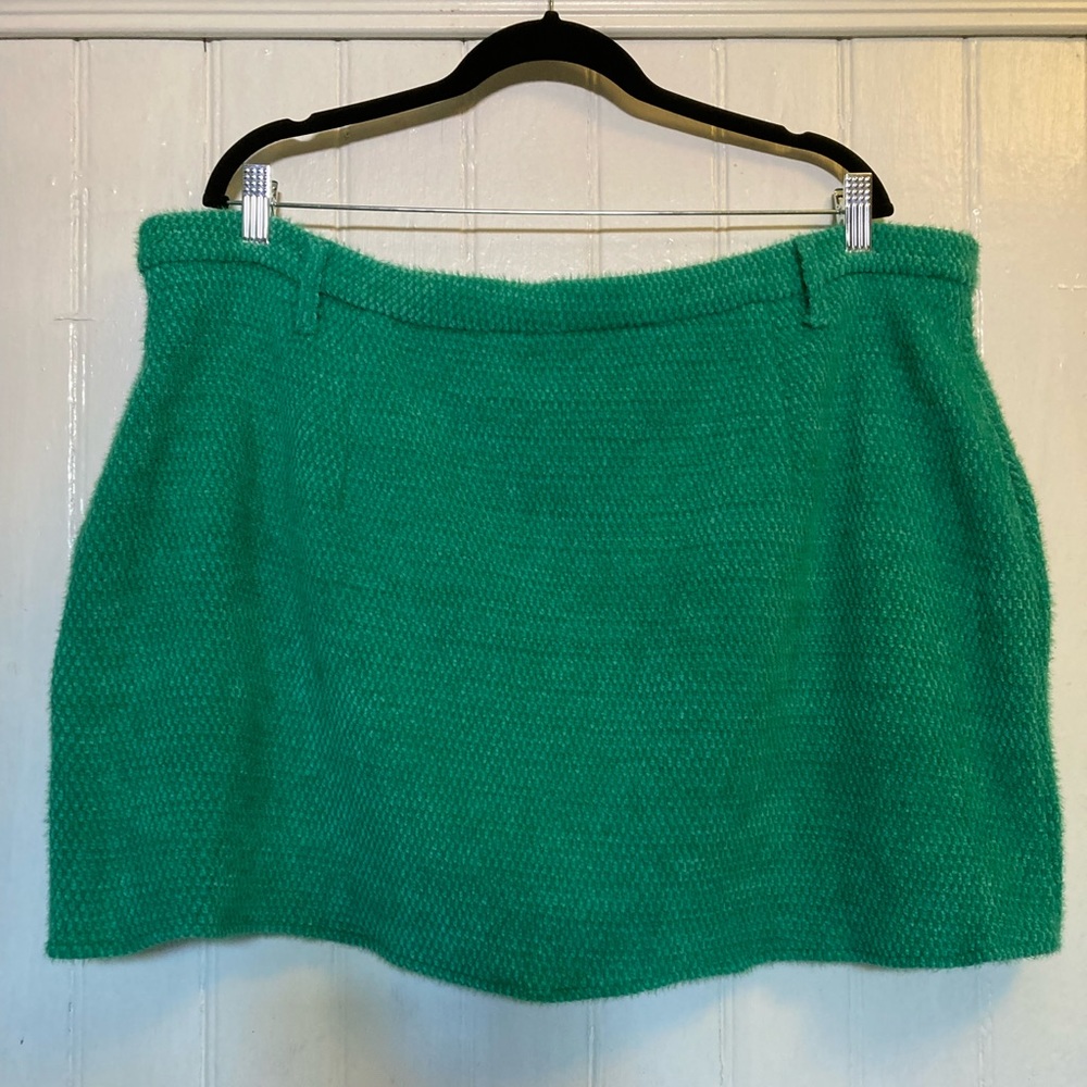 Green Mini Skirt